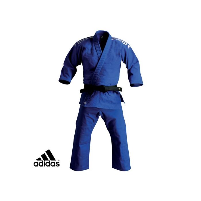 Afleiden uitzondering Ouderling Adidas Blue Elite Judo Gi Uniform without Stripes (J730-BU)
